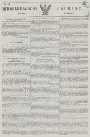 Middelburgsche Courant 1849-01-30