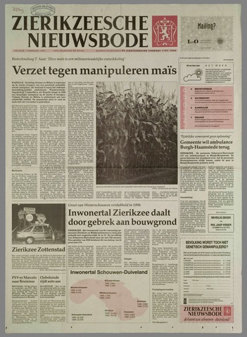 Zierikzeesche Nieuwsbode 1997-02-07