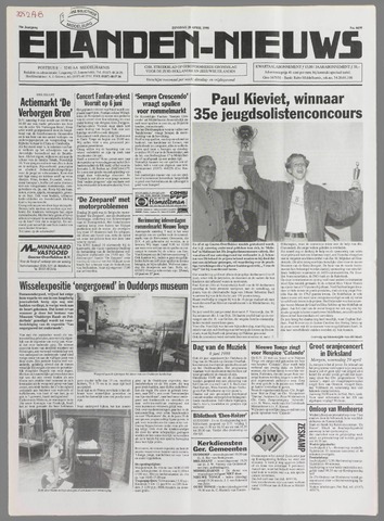 Eilanden-nieuws. Christelijk streekblad op gereformeerde grondslag 1998-04-28