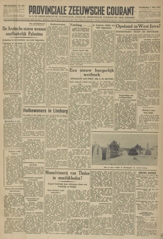 Provinciale Zeeuwse Courant 1947-05-01