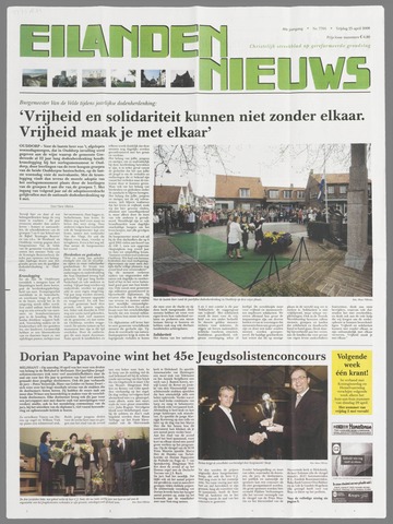 Eilanden-nieuws. Christelijk streekblad op gereformeerde grondslag 2008-04-25