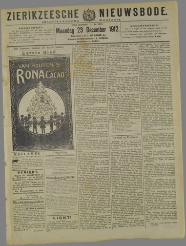 Zierikzeesche Nieuwsbode 1912-12-23