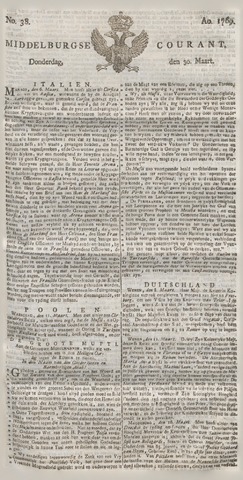 Middelburgsche Courant 1769-03-30