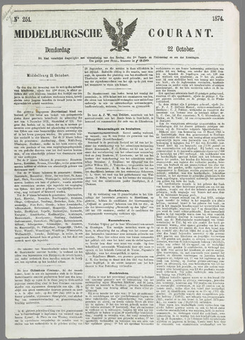Middelburgsche Courant 1874-10-22