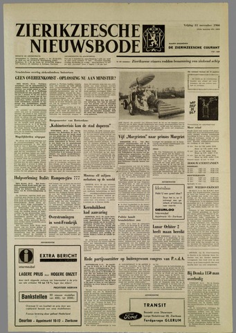 Zierikzeesche Nieuwsbode 1966-11-11