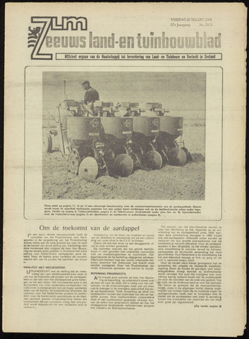 Zeeuwsch landbouwblad ... ZLM land- en tuinbouwblad 1969-03-21