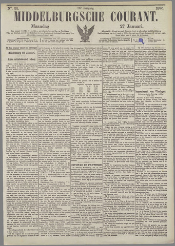 Middelburgsche Courant 1896-01-27