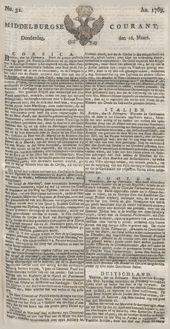 Middelburgsche Courant 1769-03-16