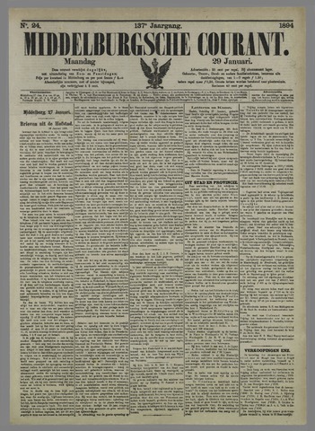 Middelburgsche Courant 1894-01-29