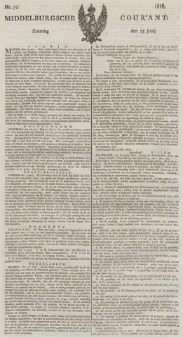 Middelburgsche Courant 1816-06-15
