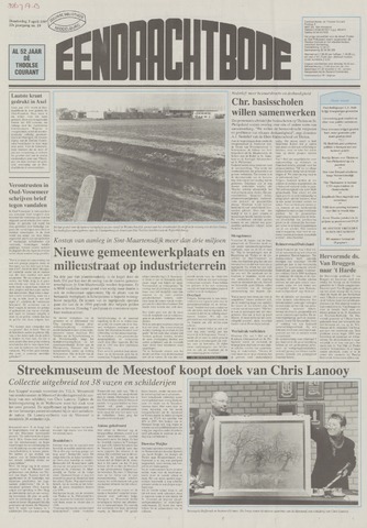 Eendrachtbode /Mededeelingenblad voor het eiland Tholen 1997-04-03