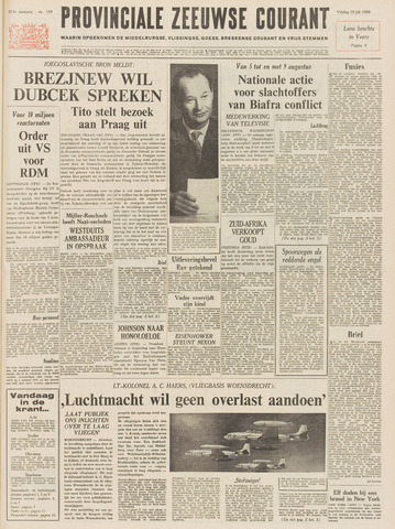 Provinciale Zeeuwse Courant 1968-07-19