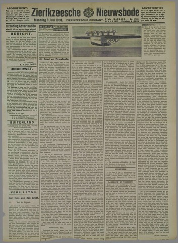 Zierikzeesche Nieuwsbode 1931-06-08