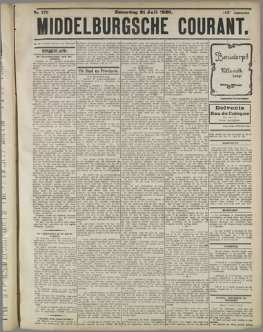 Middelburgsche Courant 1920-07-31