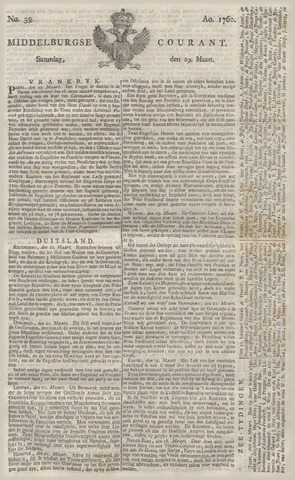 Middelburgsche Courant 1760-03-29