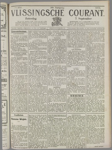 Vlissingse Courant 1912-09-07