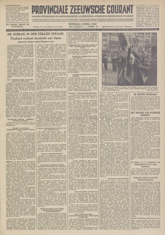 Provinciale Zeeuwse Courant 1941-12-09