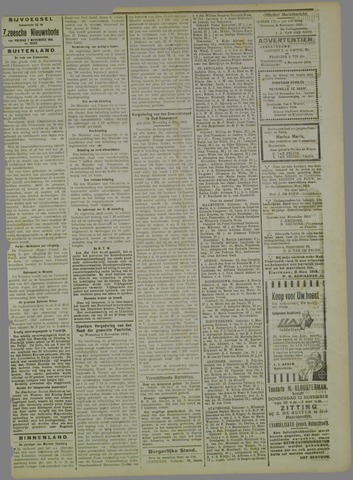 Zierikzeesche Nieuwsbode 1919-11-07