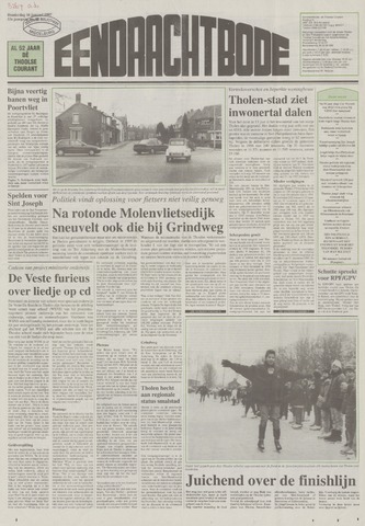 Eendrachtbode /Mededeelingenblad voor het eiland Tholen 1997-01-16
