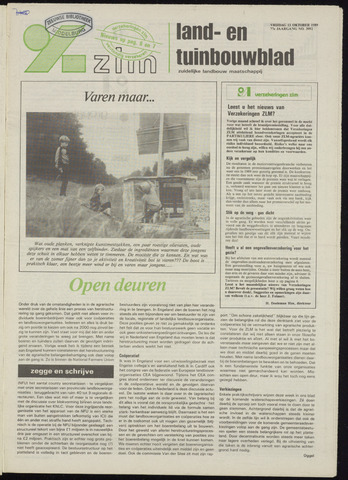 Zeeuwsch landbouwblad ... ZLM land- en tuinbouwblad 1989-10-13