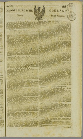 Middelburgsche Courant 1816-11-26