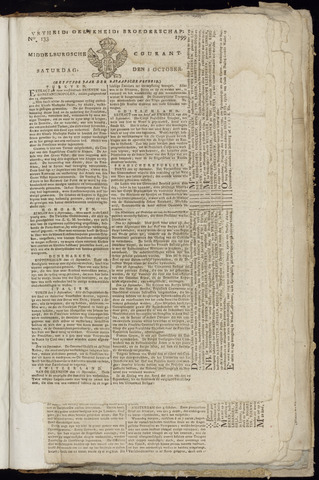 Middelburgsche Courant 1799-10-05