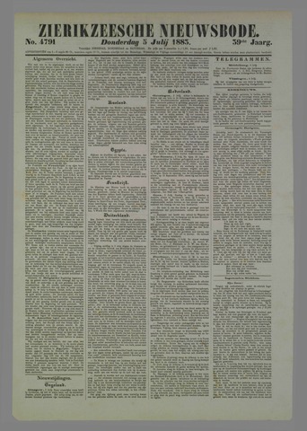 Zierikzeesche Nieuwsbode 1883-07-05