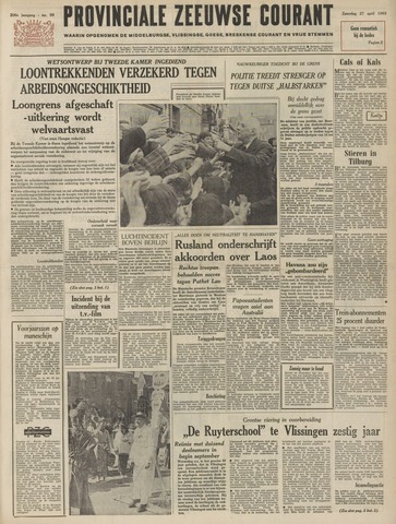 Provinciale Zeeuwse Courant 1963-04-27