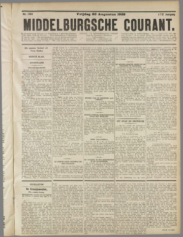 Middelburgsche Courant 1929-08-30