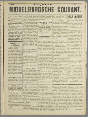 Middelburgsche Courant 1924-06-23