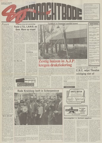 Eendrachtbode /Mededeelingenblad voor het eiland Tholen 1984-04-19