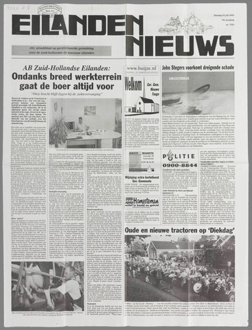 Eilanden-nieuws. Christelijk streekblad op gereformeerde grondslag 2003-07-22