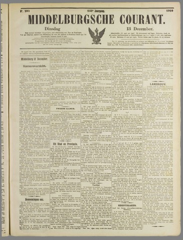 Middelburgsche Courant 1910-12-13