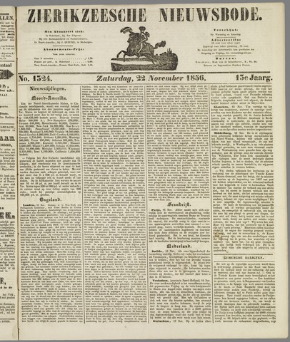 Zierikzeesche Nieuwsbode 1856-11-22