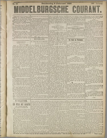 Middelburgsche Courant 1920-02-05