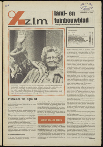 Zeeuwsch landbouwblad ... ZLM land- en tuinbouwblad 1978-04-28