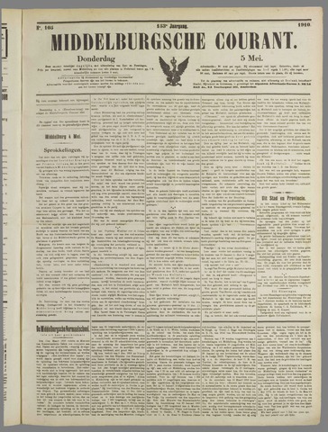 Middelburgsche Courant 1910-05-05