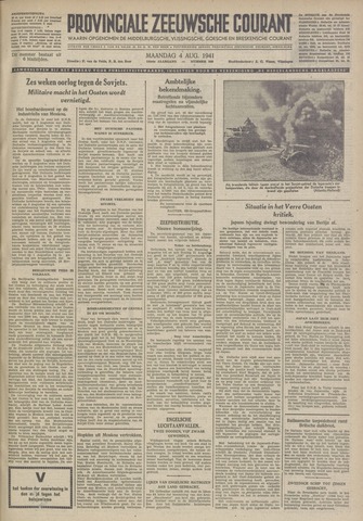 Provinciale Zeeuwse Courant 1941-08-04