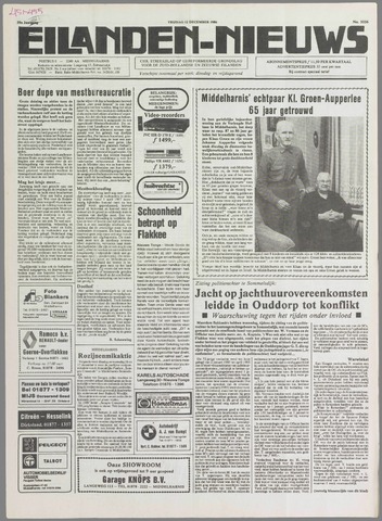 Eilanden-nieuws. Christelijk streekblad op gereformeerde grondslag 1986-12-12