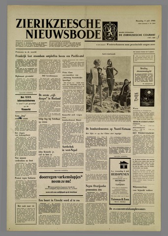 Zierikzeesche Nieuwsbode 1966-07-04
