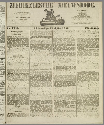 Zierikzeesche Nieuwsbode 1856-04-16