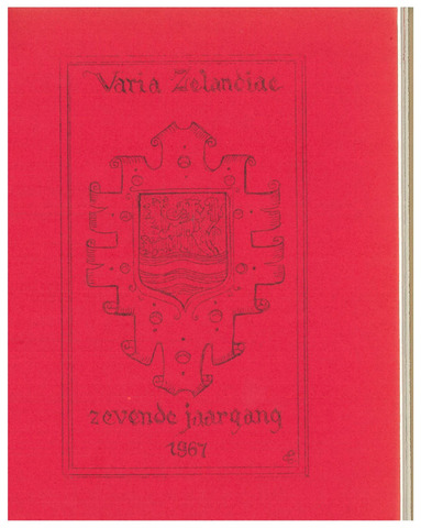 Varia Zeelandiae 1967-10-01