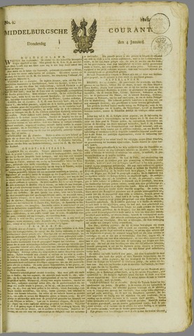 Middelburgsche Courant 1816-01-04
