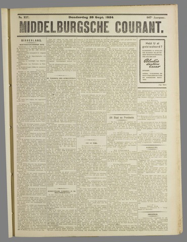 Middelburgsche Courant 1924-09-25