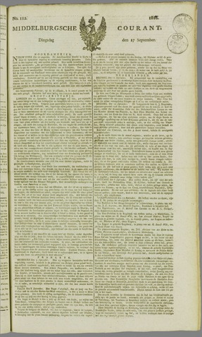 Middelburgsche Courant 1816-09-17