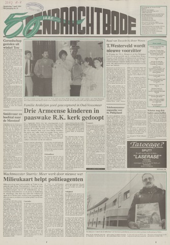 Eendrachtbode /Mededeelingenblad voor het eiland Tholen 1994-04-07