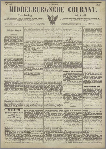 Middelburgsche Courant 1896-04-23