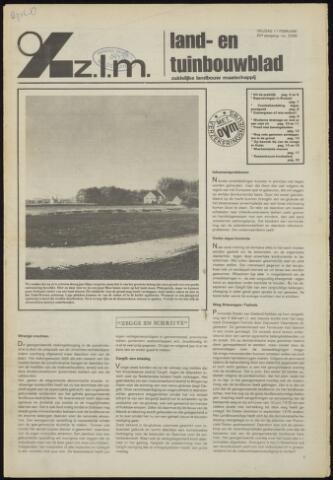 Zeeuwsch landbouwblad ... ZLM land- en tuinbouwblad 1977-02-11
