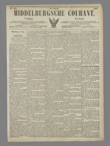 Middelburgsche Courant 1896-06-12