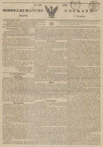 Middelburgsche Courant 1839-11-05